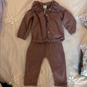 H&M Kids Matching Set in Brown